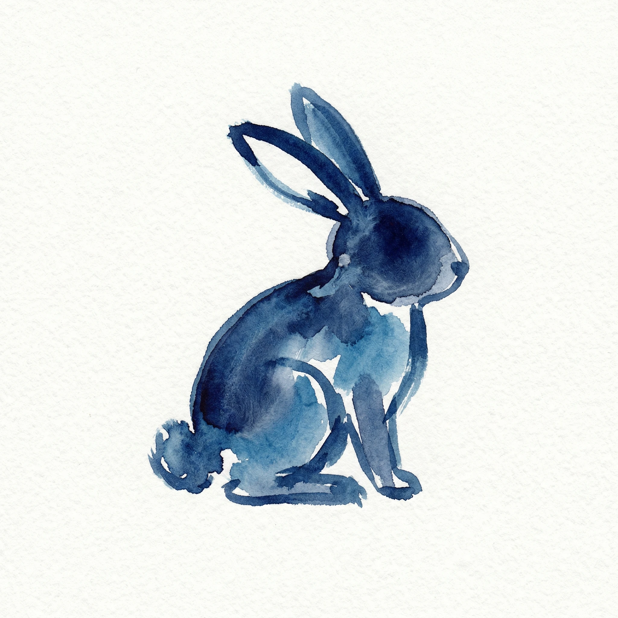 Hare — Watercolor Icon