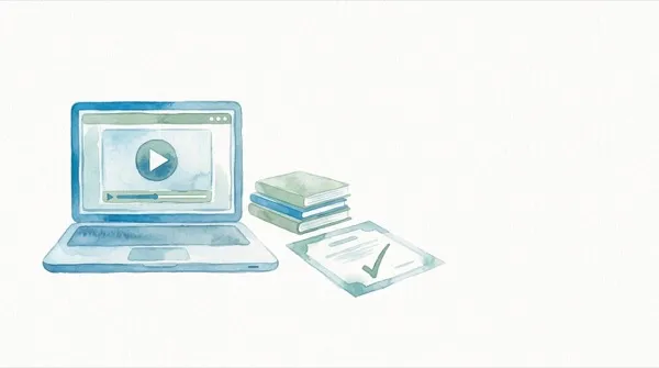 Training — Watercolor in Blue and Green